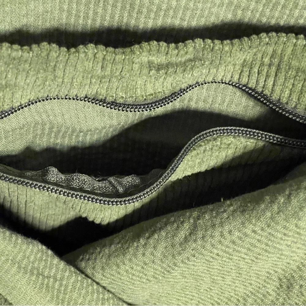 Unbranded Green Corduroy Tote Bag Purse 17x25 Shoulder Strap Boho Grunge Hippie